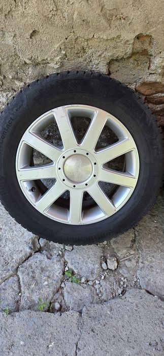 AUDI A6 магнезееви джанти със зимни гуми 225/55/16 7J×16 ET45 5×112 ЦО