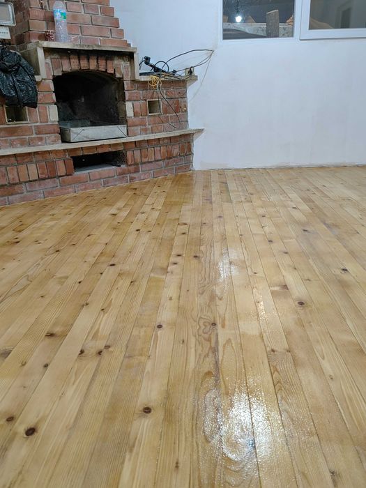 Циклене на паркет и дюшеме