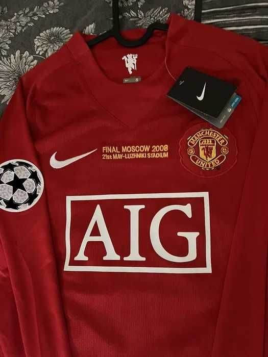 Bluza/tricou fotbal Manchester United 2008 Ronaldo 7