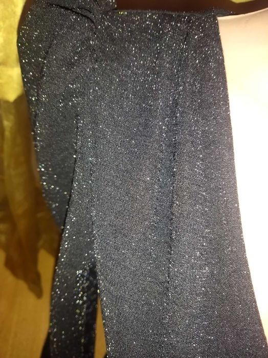 Официално блестящо боди с буфан ръкав ново р-р S