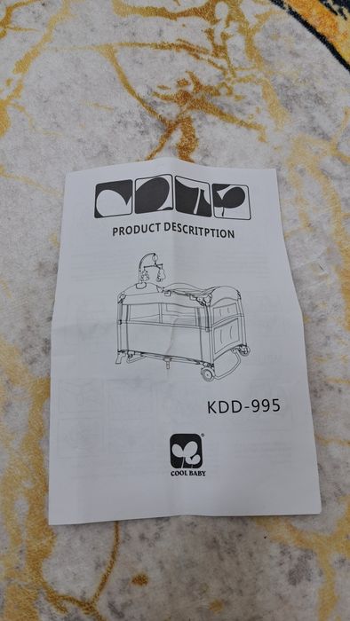 Detskiy manej krovatka transformer original brend Cool baby sotiladi.