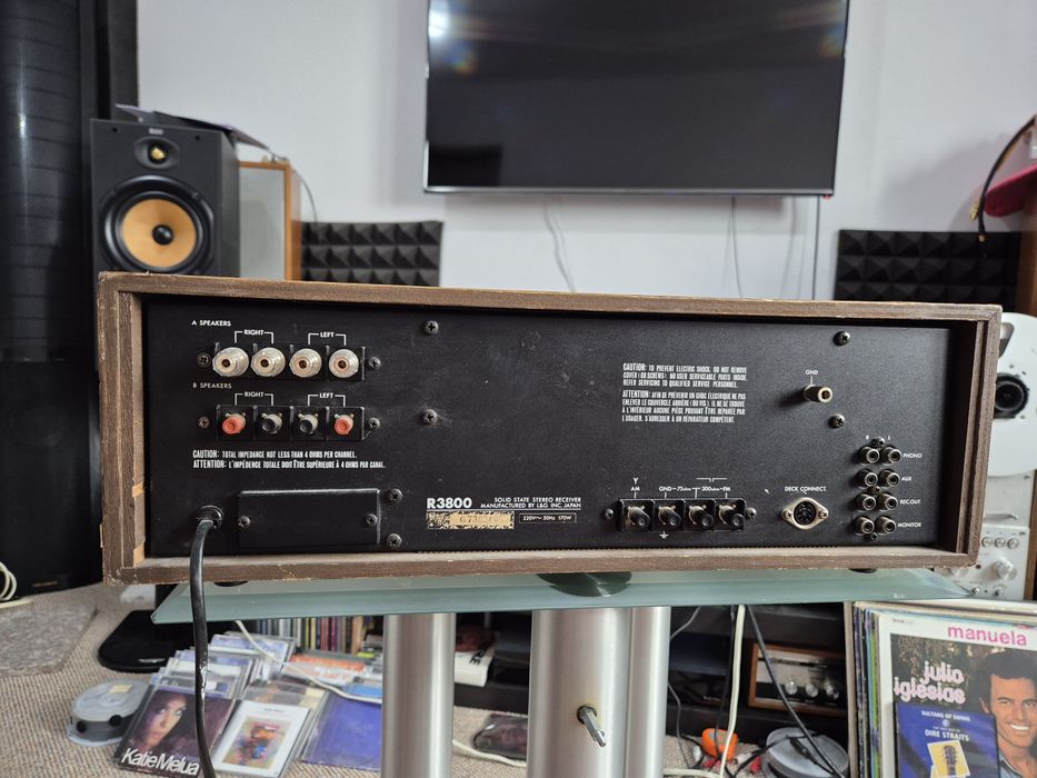 L&G 3800 amplificator Luxman R1040