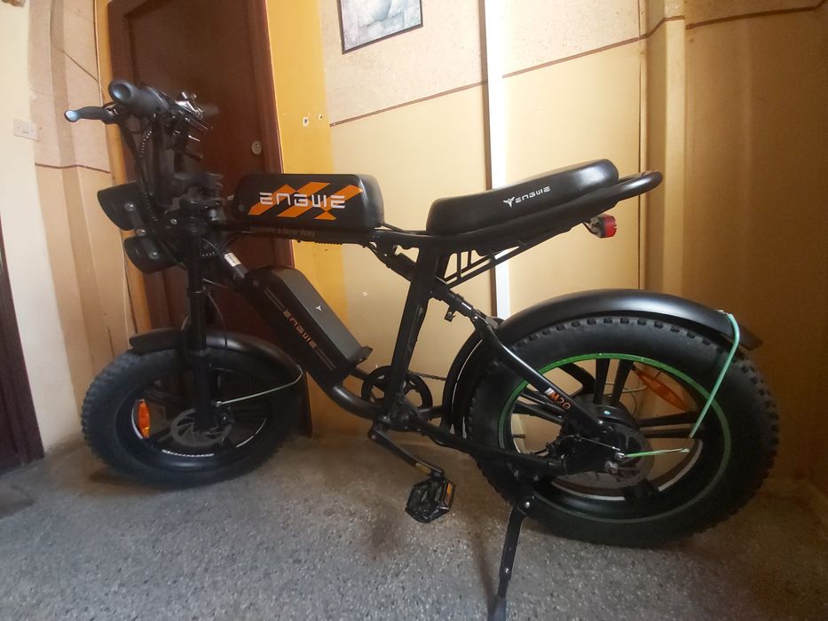 Bicicleta electrica Engwe M20 2 baterii 26ah  150km alarma 2incarcato