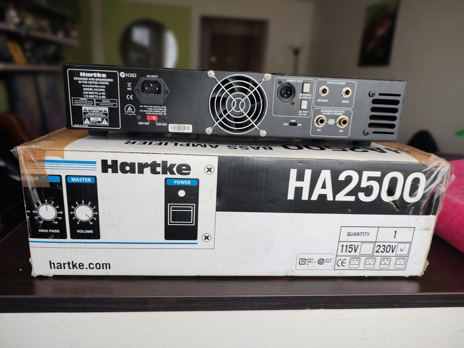 Hartke HA2500 – head amplificator pentru bass