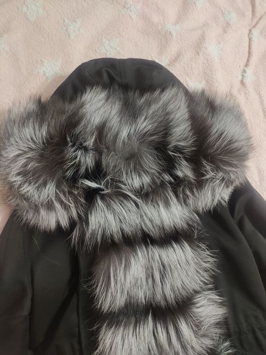 Парка меховая зимняя