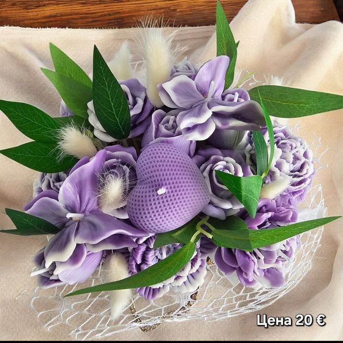 Свещи от соев восък