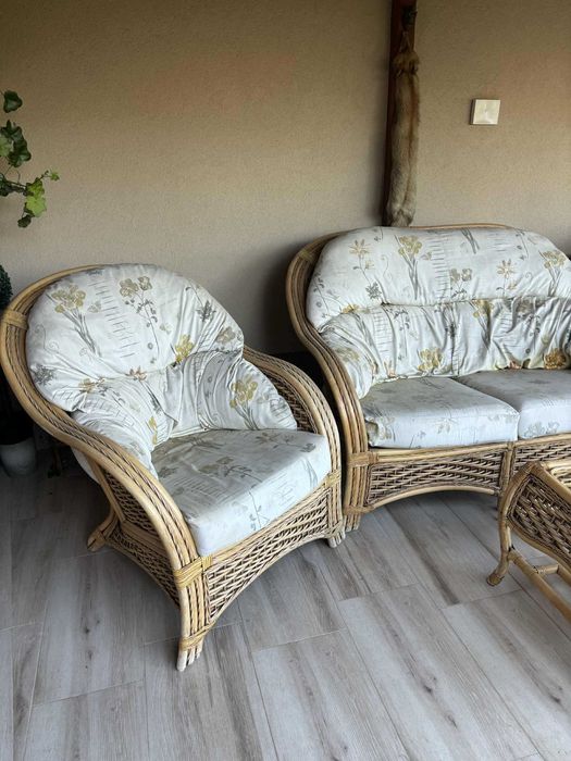 Комплект естествен ратан