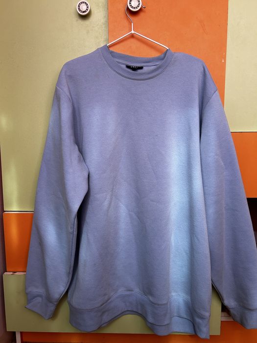 Свитшот кофта голубого цвета