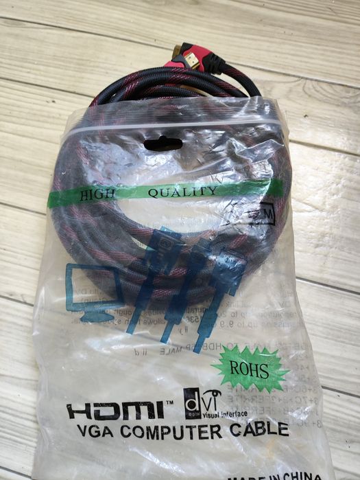 Кабель HDMI новый 10м