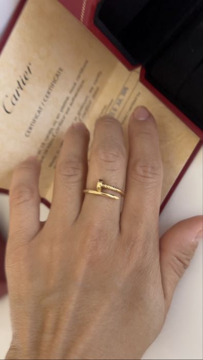 Кольцо cartier гвоздь