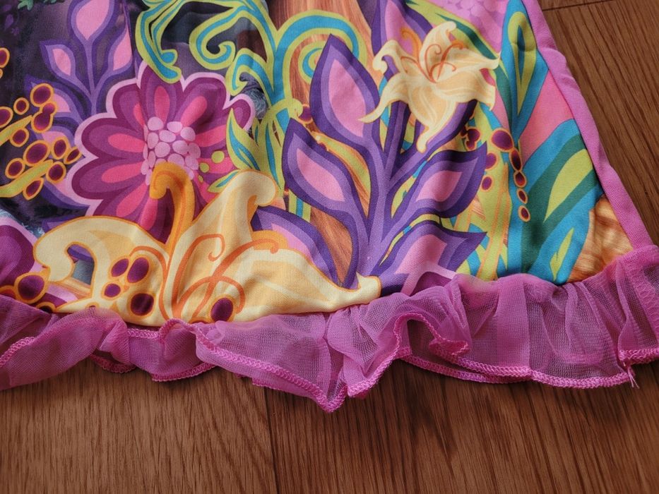 Розовое платье для девочки (2размера)