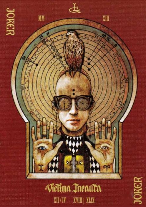 Коллекционные игральные карты Requiem, размер 7х12см