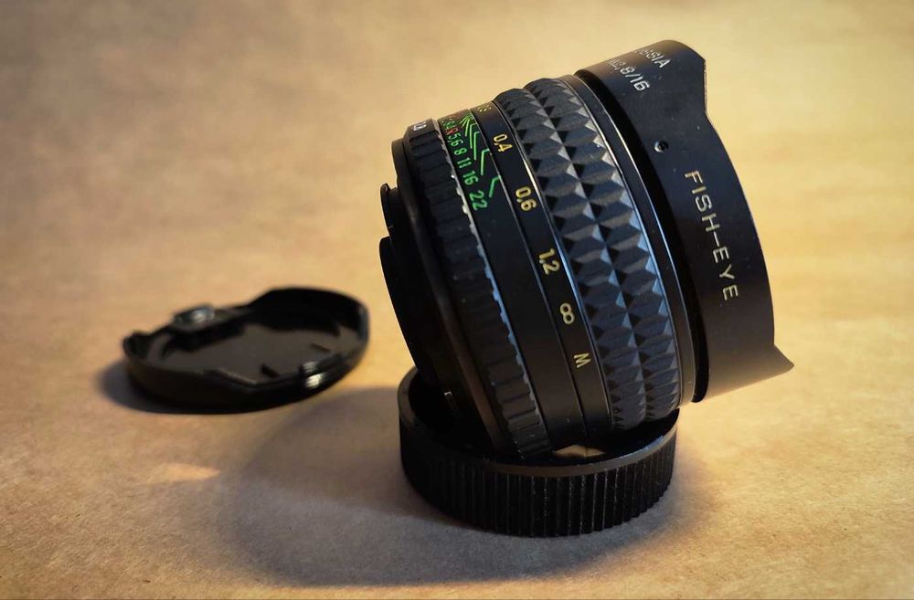 Obiectiv foto Zenitar-M MC 16mm f:2.8 Fisheye