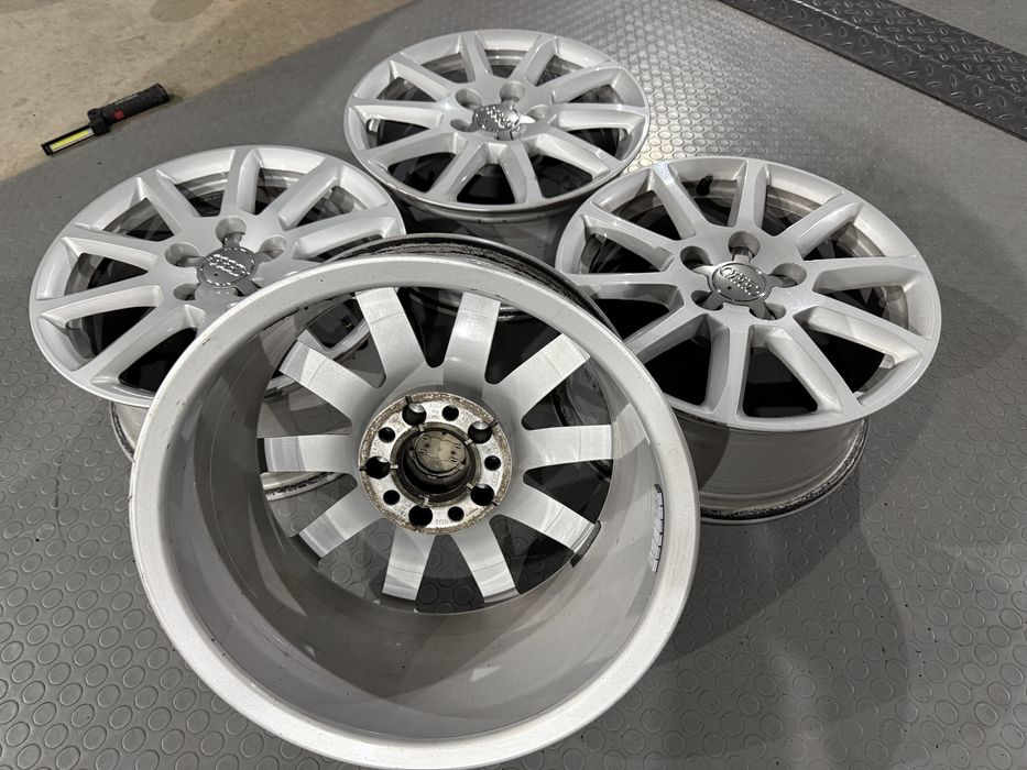 4бр. КАТО НОВИ 16” Ориг. Джанти 5х112 -AUDI/VW/SKODA/VAG- 7.5Jx16,ET45