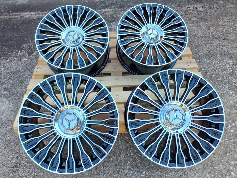 17 Мерцедес Maybach Piano Black 7.5j et35 C E S ML Vito Viano V Class.