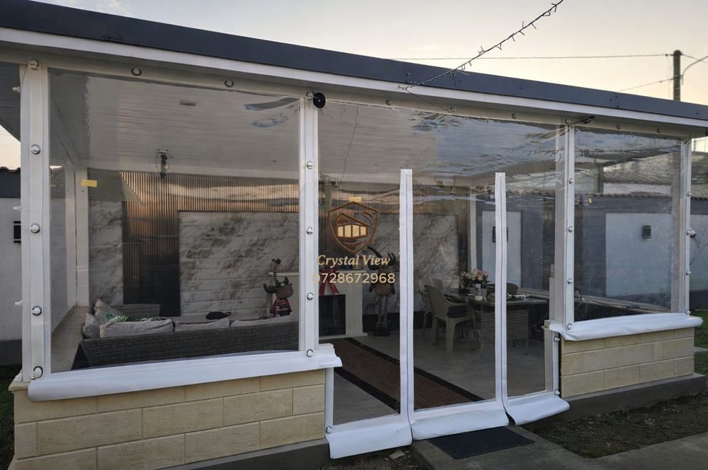 Închideri terasă / foisor cu folie