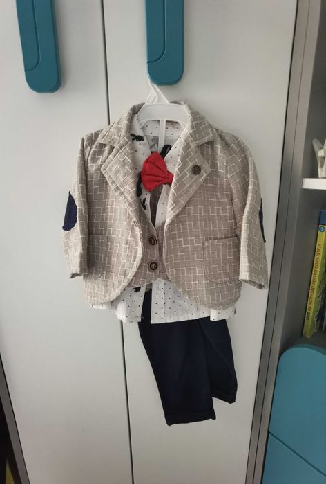Costumas botez bebe, mărimea 74