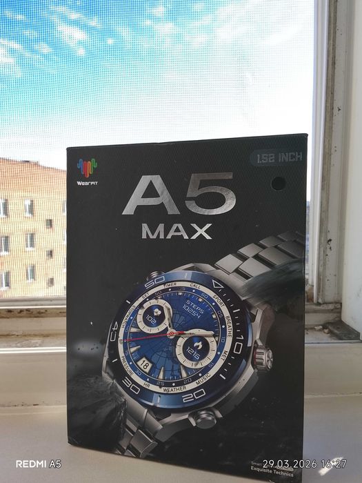 A5 MAX watch ...