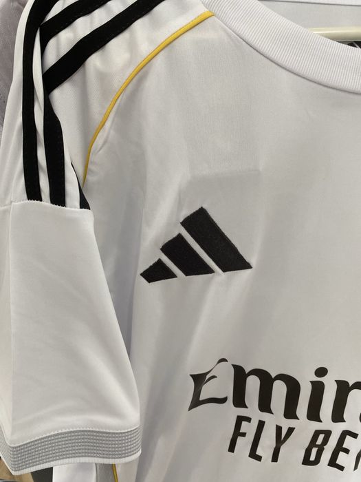 Tricou Fotbal Real Madrid cu Mbappe