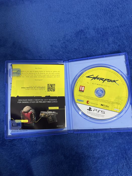 Диск Cyberpunk 2077 для PS 5