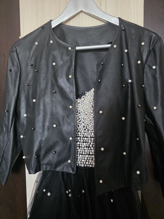 Комплект рокля с елек