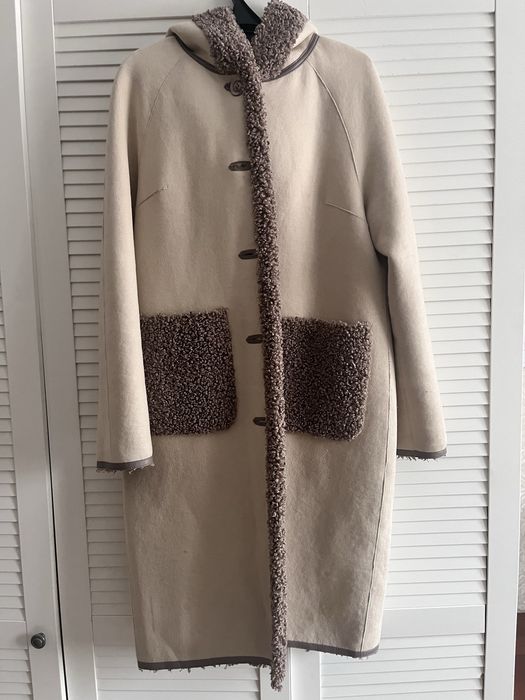 Двухсторонняя Тэдии шуба (дубленка)