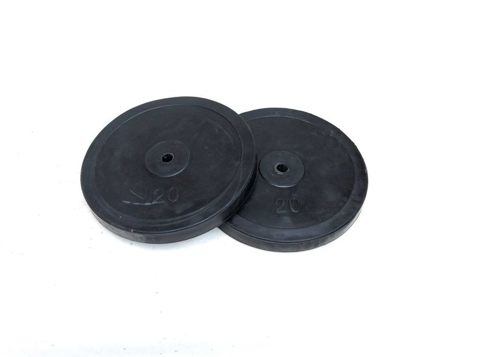 Гумени Тежести Ф28, Ф30 Дисквове за Щанга, 2,5 кг - 20 кг