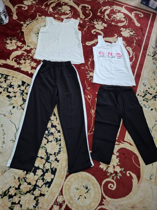 Шалбар,кофта,двойка әр түрлі киімдер