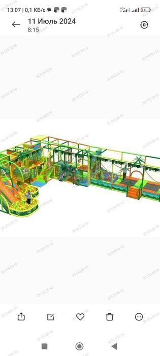 Детский плошадка лабиринт