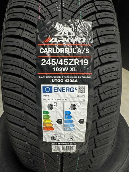 Нови всесезонни гуми ARIVO CARLORFUL A/S 245/45R19 102W XL БОРД