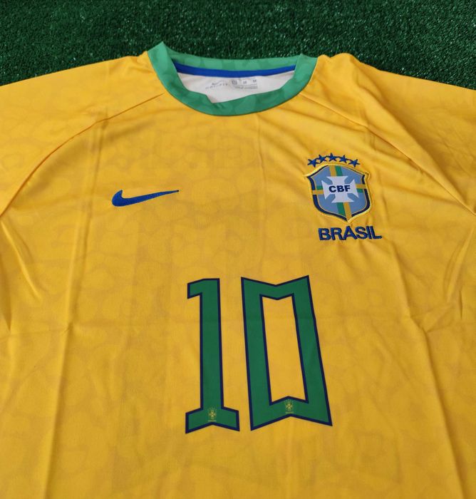 Мъжки детски екип Бразилия Neymar детска мъжка фланелка nike