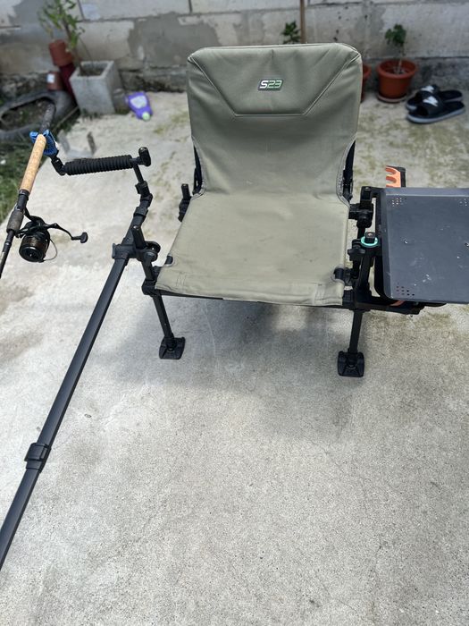 Vând combo pescuit la feeder