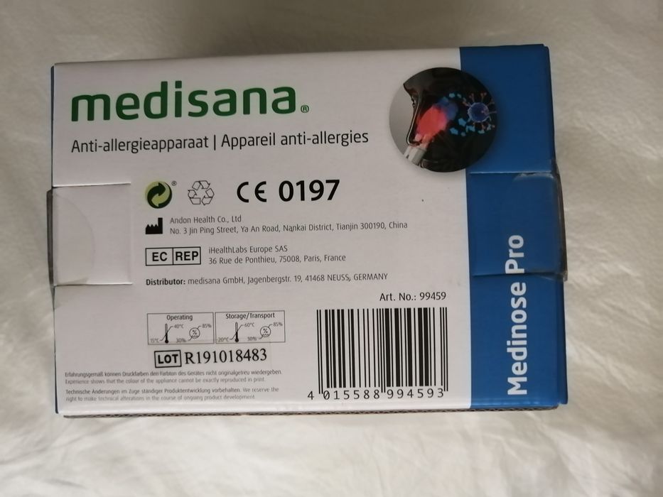 Medisana уред против сенна хрема, алергия