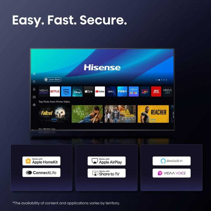 ТЕЛЕВИЗОР HISENSE 50U7Q MINI-LED 4K 144 Hz Нов