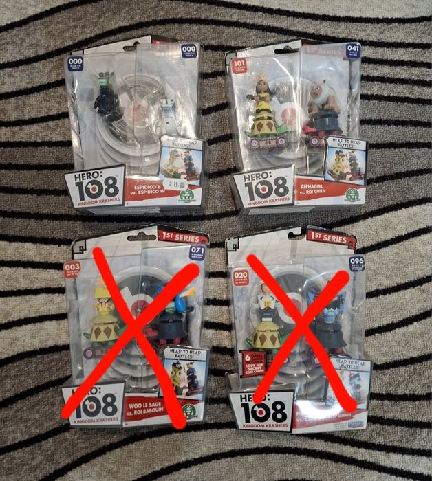 Конструктор, Фигури Tron Legacy и Hero 108