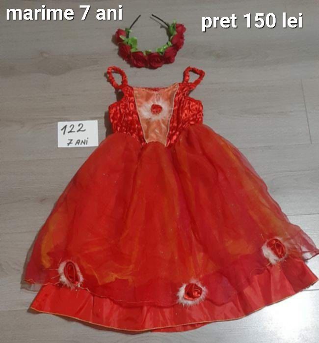Rochii roșii de copii