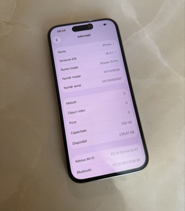 iPhone 15 Pro / 256GB