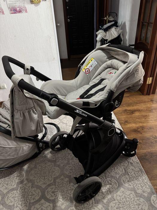 Коляска три в одном,  с рождения, прогулочная