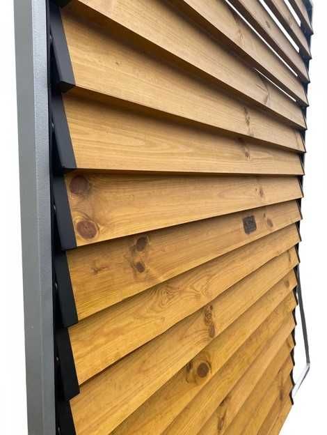 Жалюзи, ламелно, за тераса, ограда, балкон и прегради 120×60