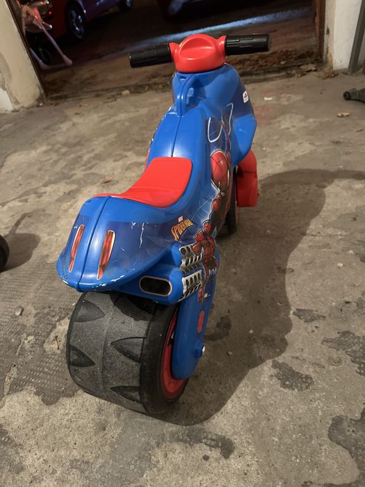 Motocicleta Spiderman