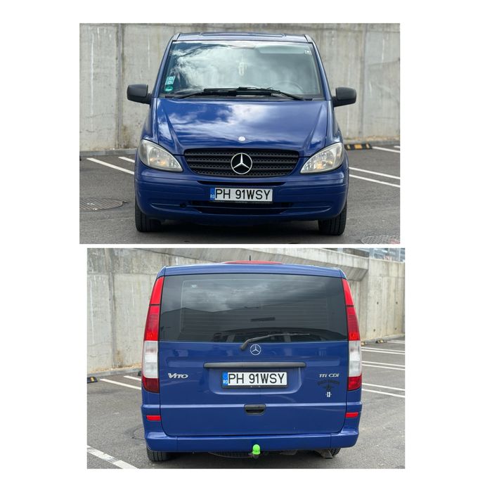 Vând Mercedes Vito 2.2 diesel 116 CP 8+1 locuri Euro 4 An fabricație 2010 PREȚ ÎN EURO