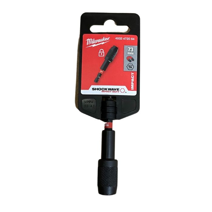 Държач за битове 1/4 Ударен 73мм. Milwaukee