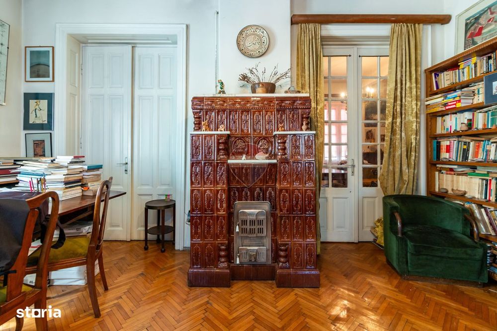 Apartament in vila de vanzare în zona Kiseleff, curte 241 mp