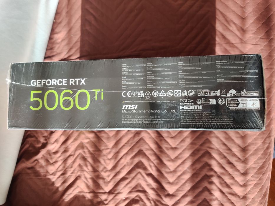 Видео карта Geforce RTX  5060 Ti