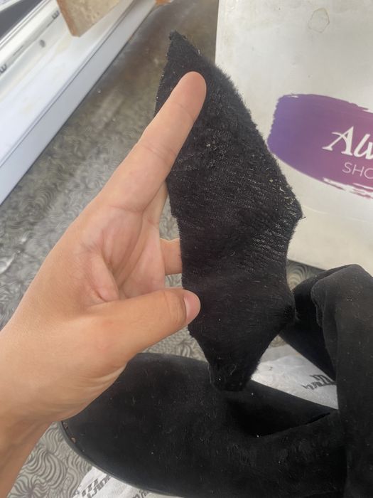 Замшевые сапоги осень весна