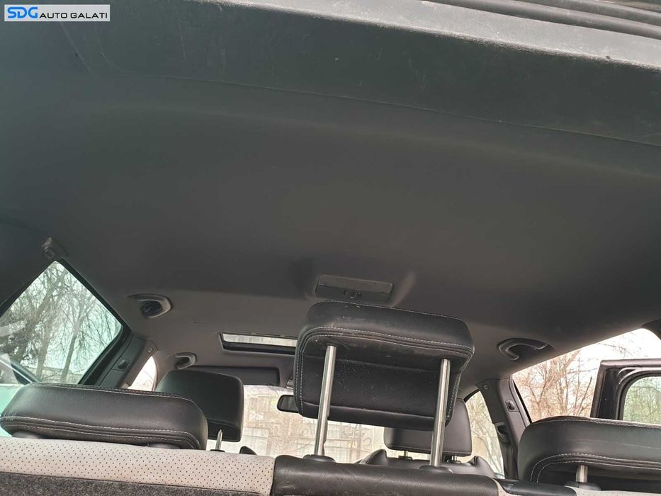 Plafon Tapiterie Tavan Textil Negru Fara Accesorii Modelul cu Trapa Skoda Octavia 2 VRS Break Combi 2004 - 2013 [C3601-1]