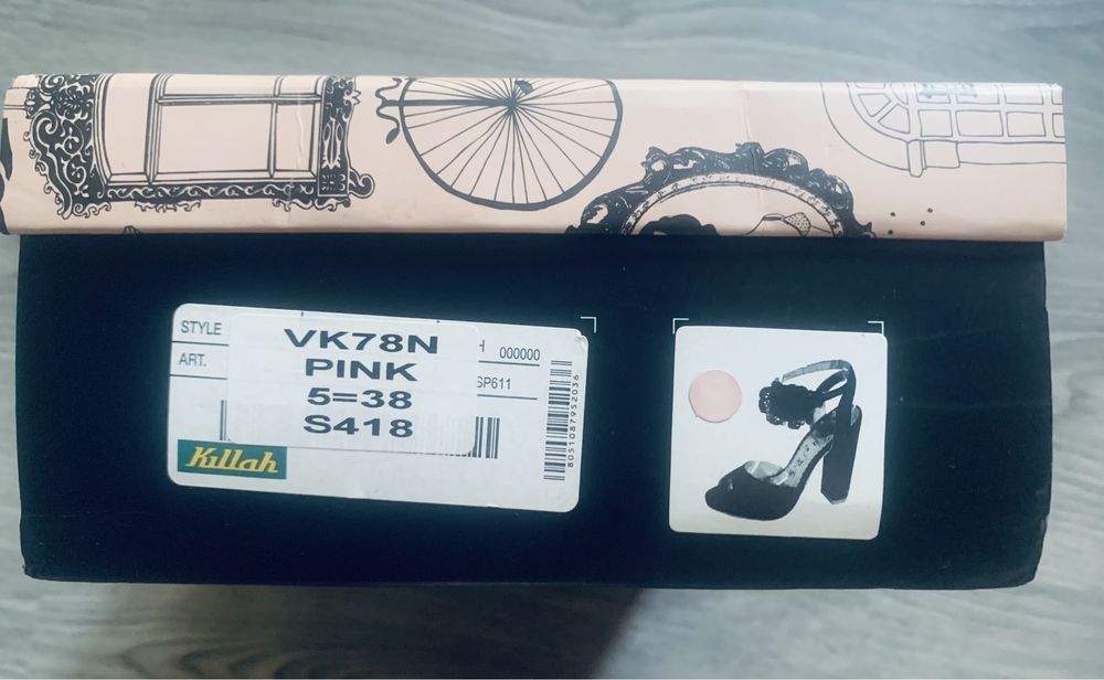 Killah Нови Дамски Сандали на Висок Ток