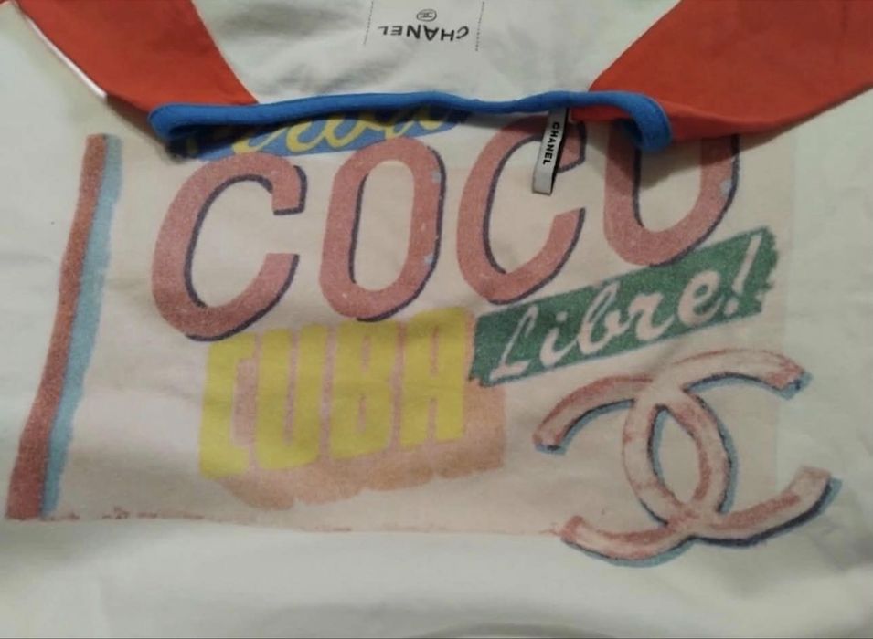Chanel автентична тениска модел COCO Cuba