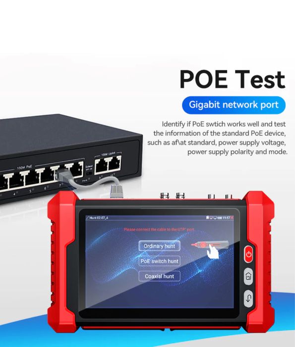 Iptester NOYAFA NF-IPC728HSO Portable IP Camera Tester