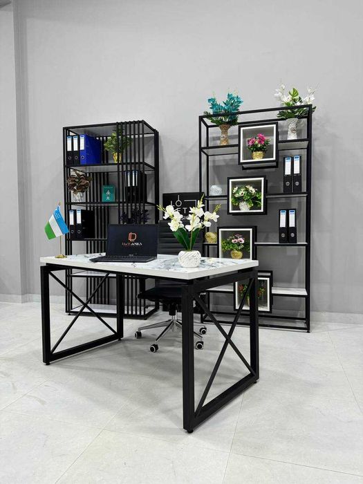 Компьютерный стол в стиле лофт , рабочий стол, письменный стол